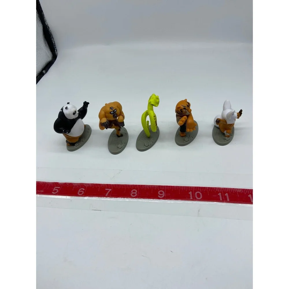 Mattel Kung Fu Panda Mini Figs Cake Toppers Buzz Po Viper Fox